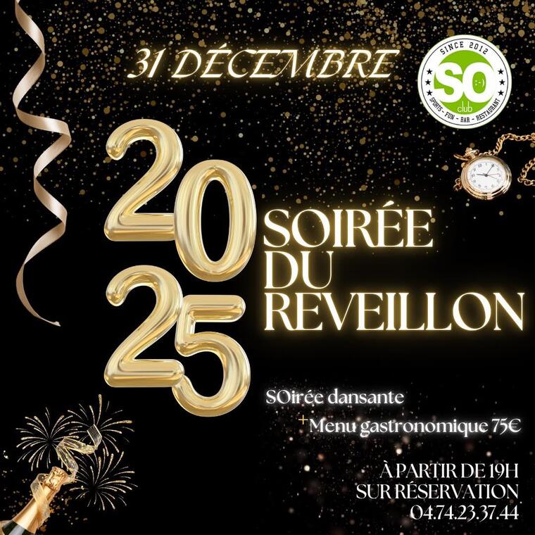 So Club - Soirée du Nouvel An_Viriat