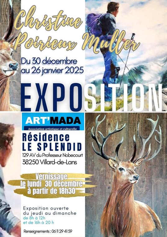 Vernissage Exposition Art Mada Peinture_Villard-de-Lans