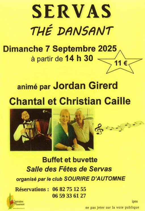 Affiche_Thé dansant_Servas