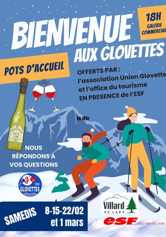 Pot d'accueil aux Glovettes_Villard-de-Lans