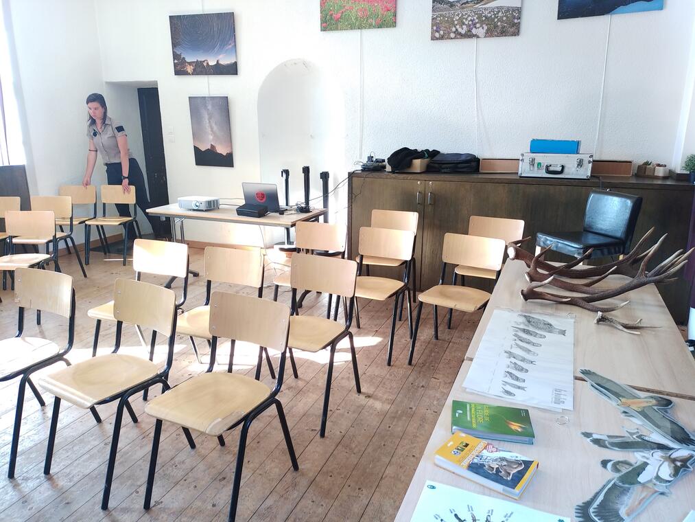 Projection et rencontre avec les gardes du parc_Corrençon-en-Vercors