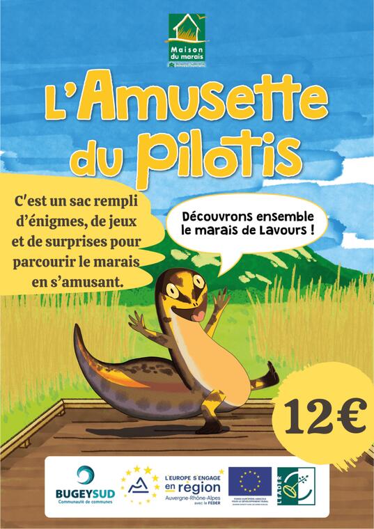 L'Amusette : jeu et parcours à énigmes de découverte du Marais de Lavours_Ceyzérieu
