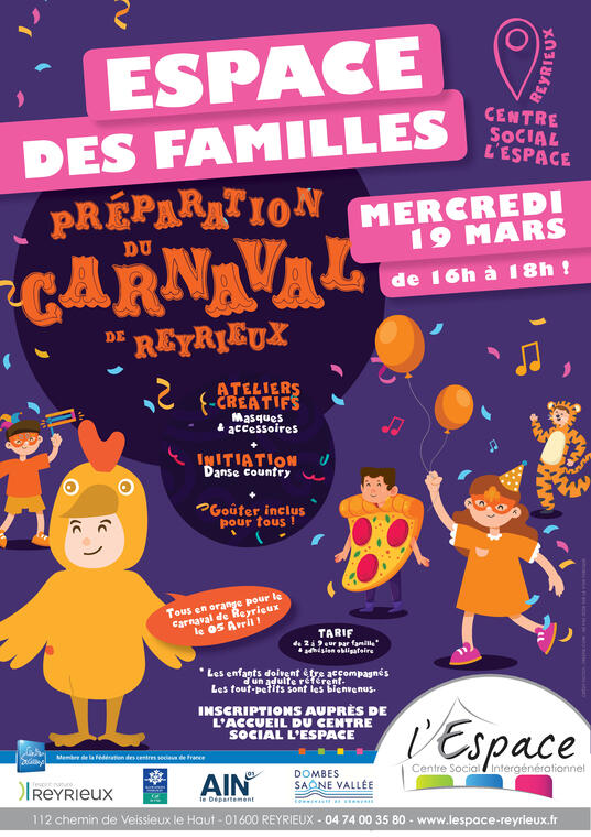 Espace des familles