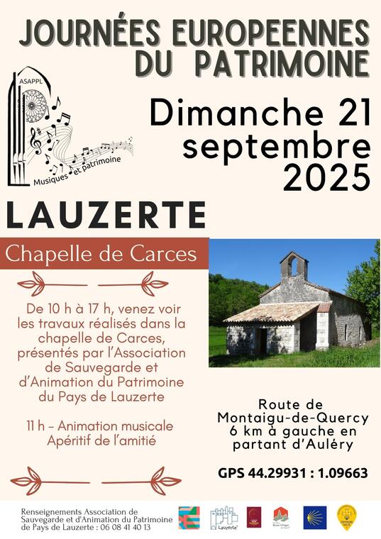 Journées Européennes du Patrimoine à Carcès_Lauzerte