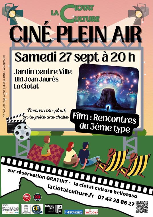 Cinéma en plein air - Rencontres du 3ème type_La Ciotat
