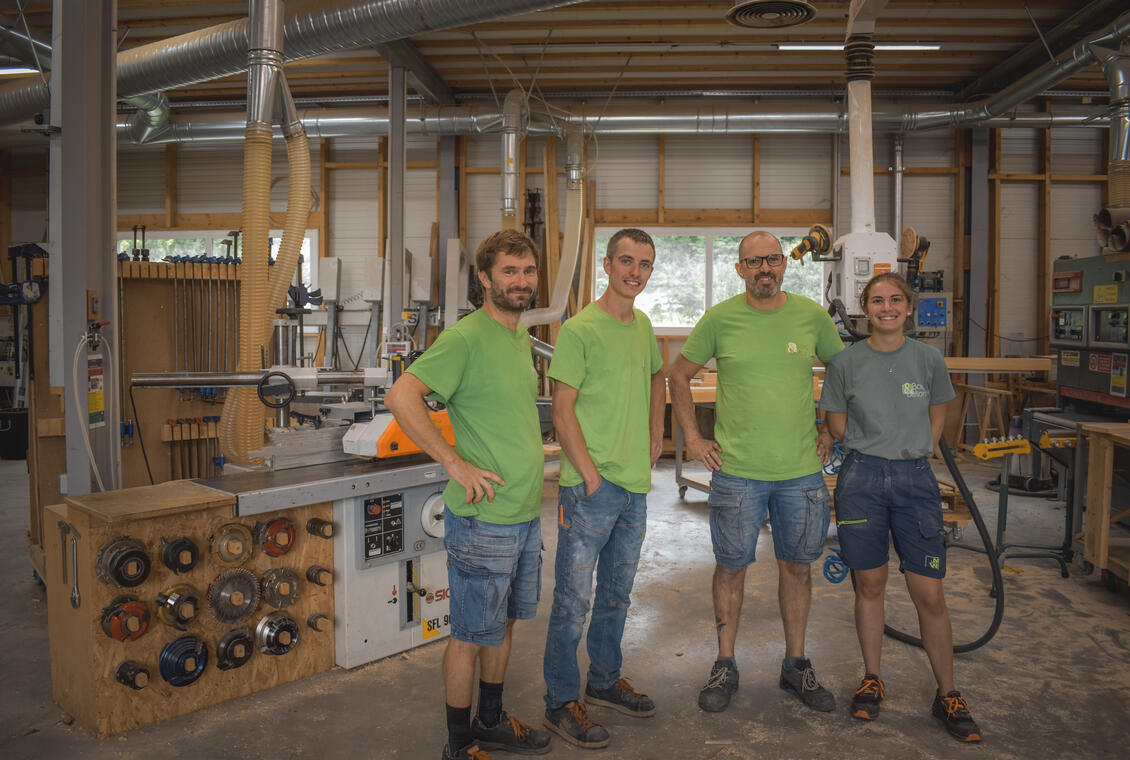 3ème Rencontres artisanales - Visite Bois et Béton_Forest-Saint-Julien