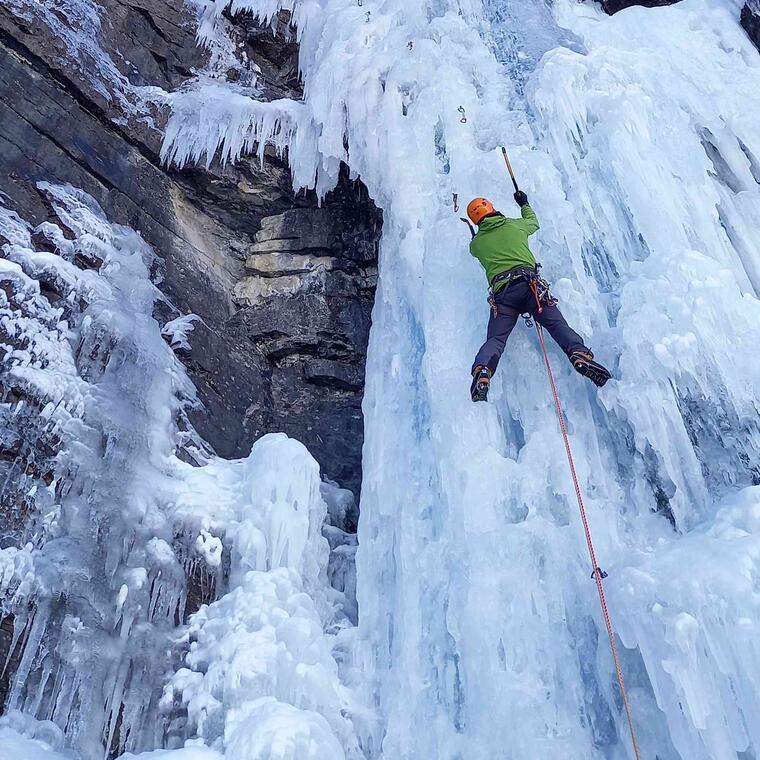 Cascade de glace - Pierre Cunat