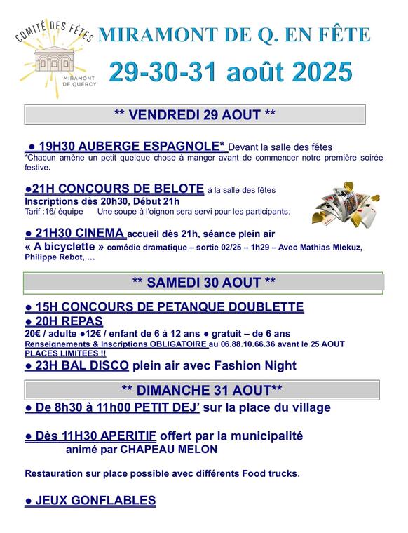 Fête de Miramont de Quercy_Miramont-de-Quercy