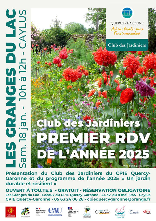 Club des Jardiniers 1er rdv 2025