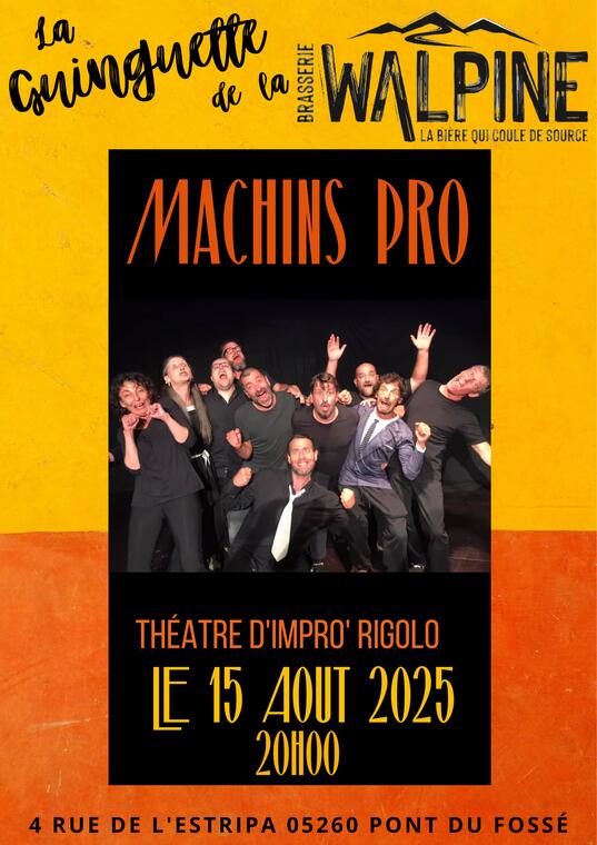Théâtre d'impro à la Walpine