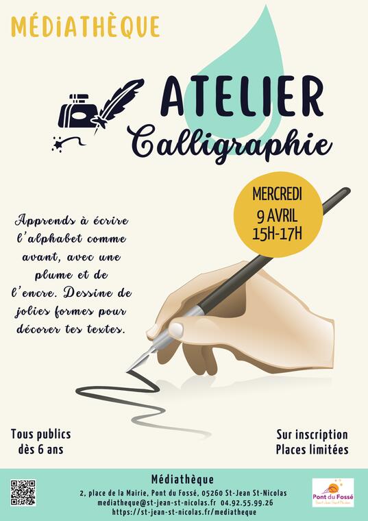 Atelier calligraphie_Saint-Jean-Saint-Nicolas