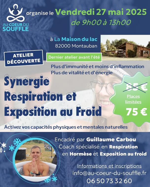 Atelier "Synergie respiration et exposition au froid"