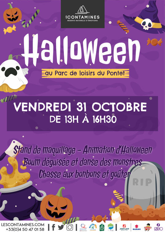 Halloween au centre du village