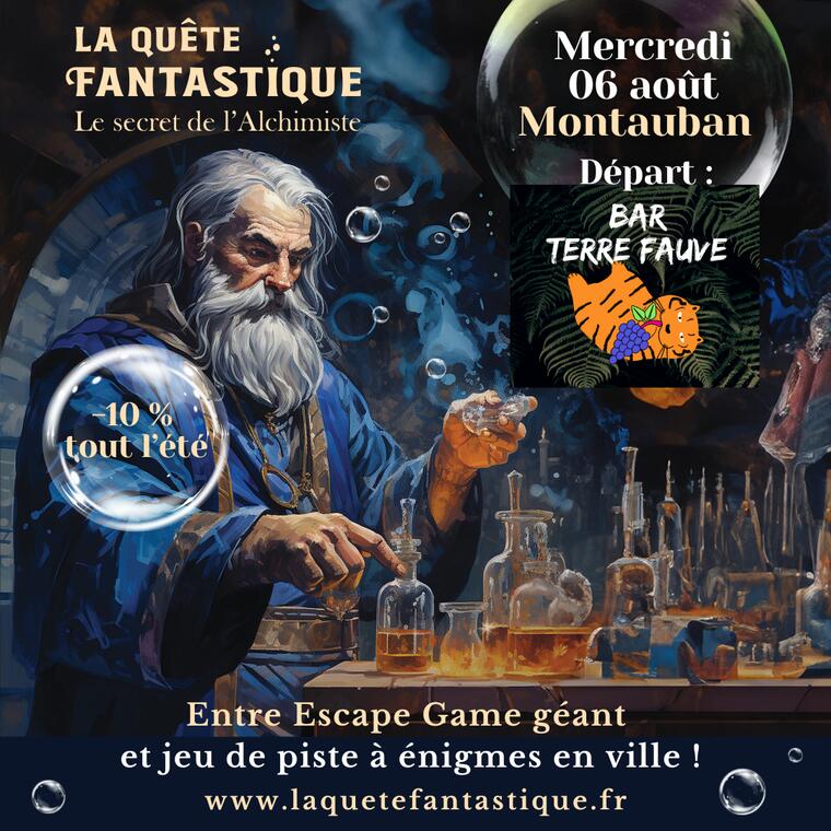 Quête fantastique - Le secret de l'Alchimiste_Montauban