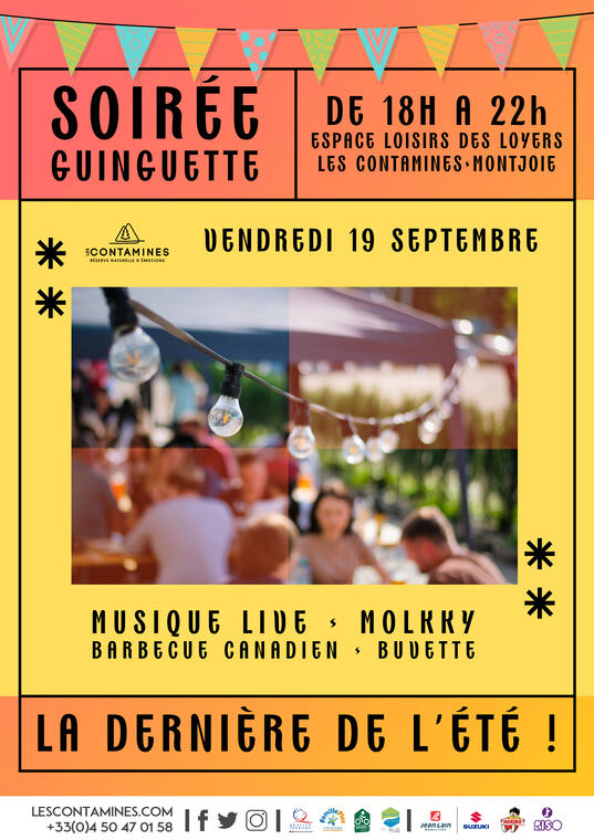 Soirée des associations et guinguette !_Les Contamines-Montjoie