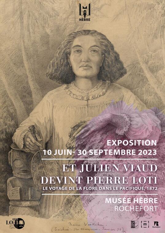 Affiche de l'exposition Et Julien Viaud devient Pierre Loti