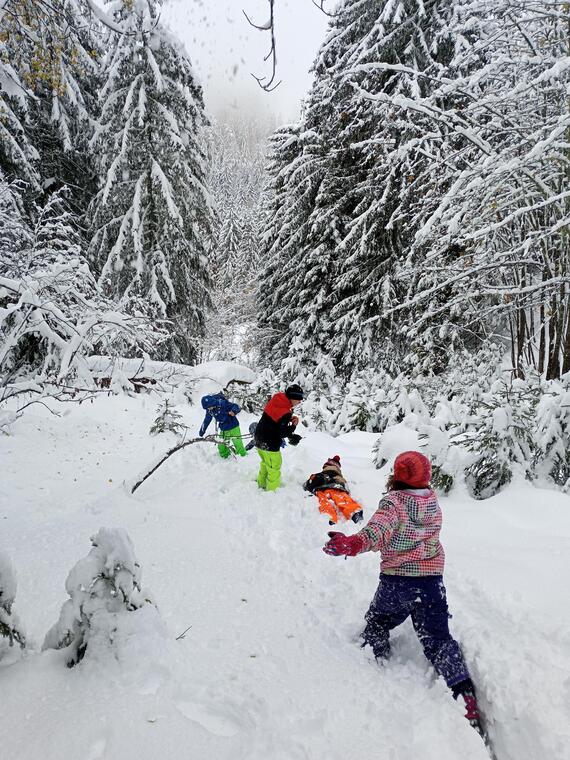 Journée petits trappeurs : club nature enfants_La Chambonie