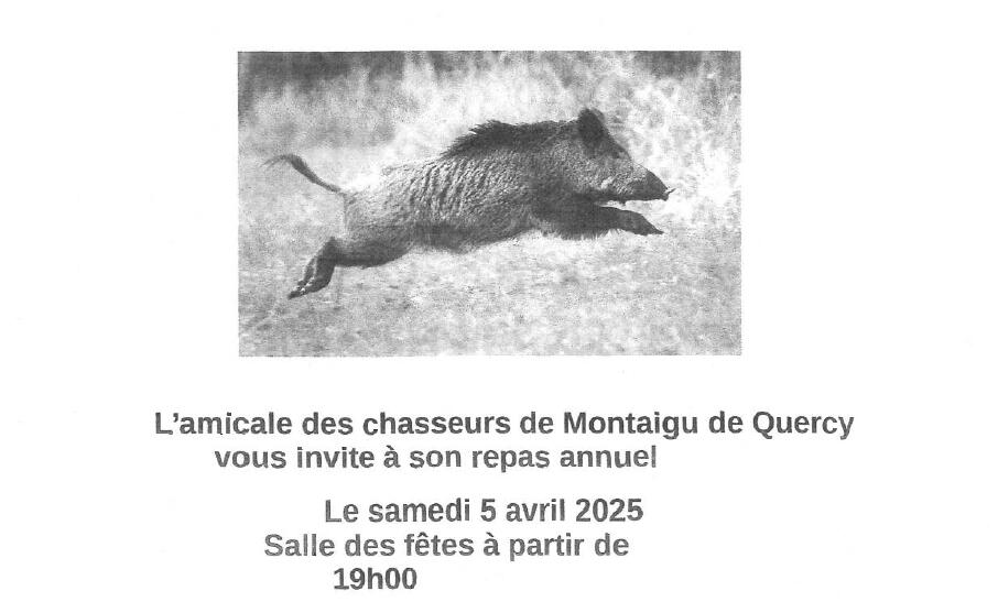Repas des chasseurs de sanglier_Montaigu-de-Quercy