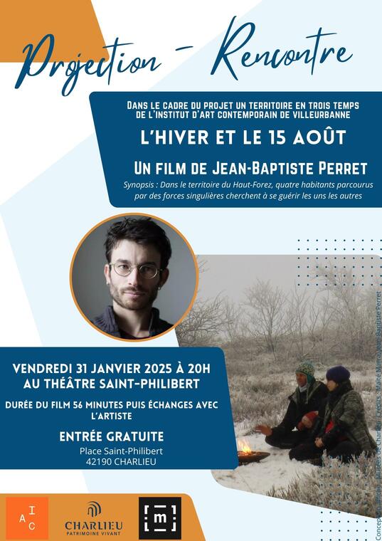 Projection du film "L'hiver et le 15 Août" de Jean-Baptiste Perret_Charlieu