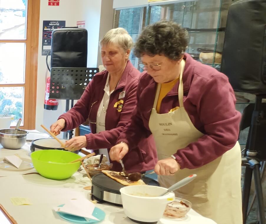 Atelier familles Pâte à tartiner et crêpes