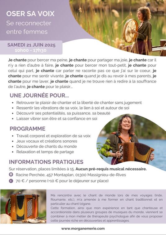 Oser sa voix_Massignieu-de-Rives