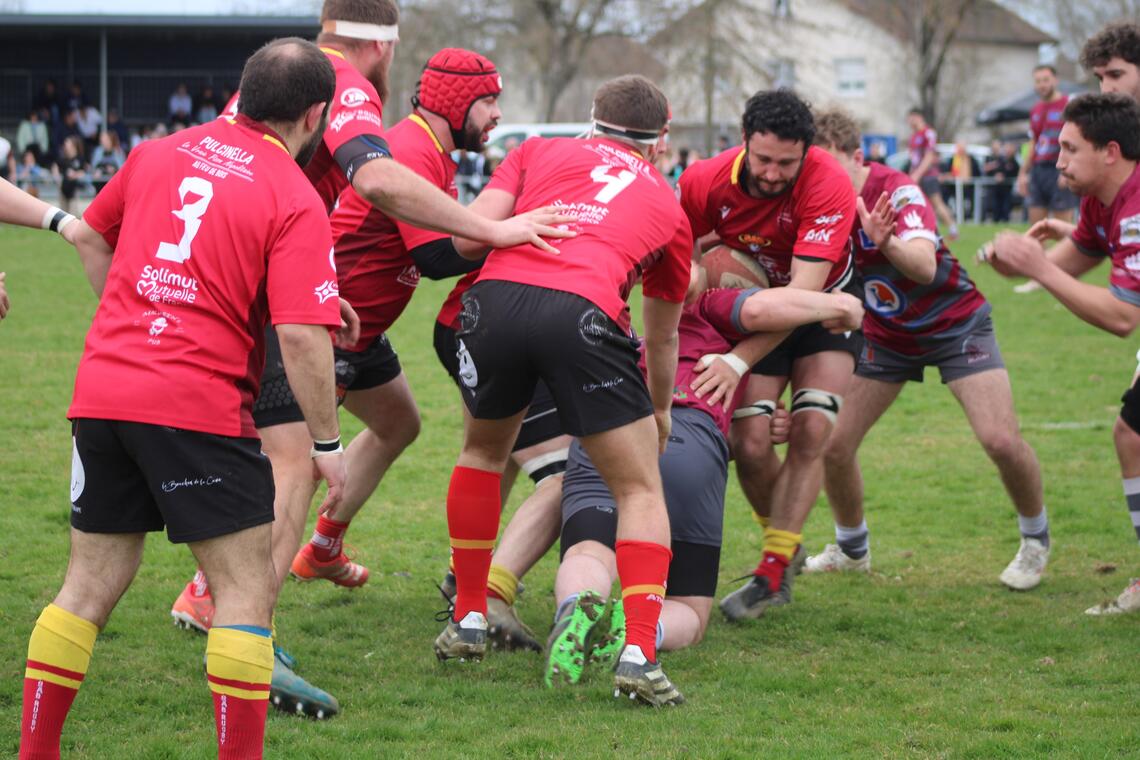 Match équipe SA Bourg de rugby