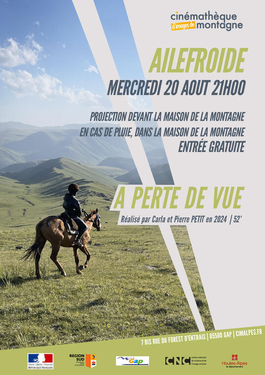 Cinéma de plein air "À PERTE DE VUE"_Vallouise-Pelvoux