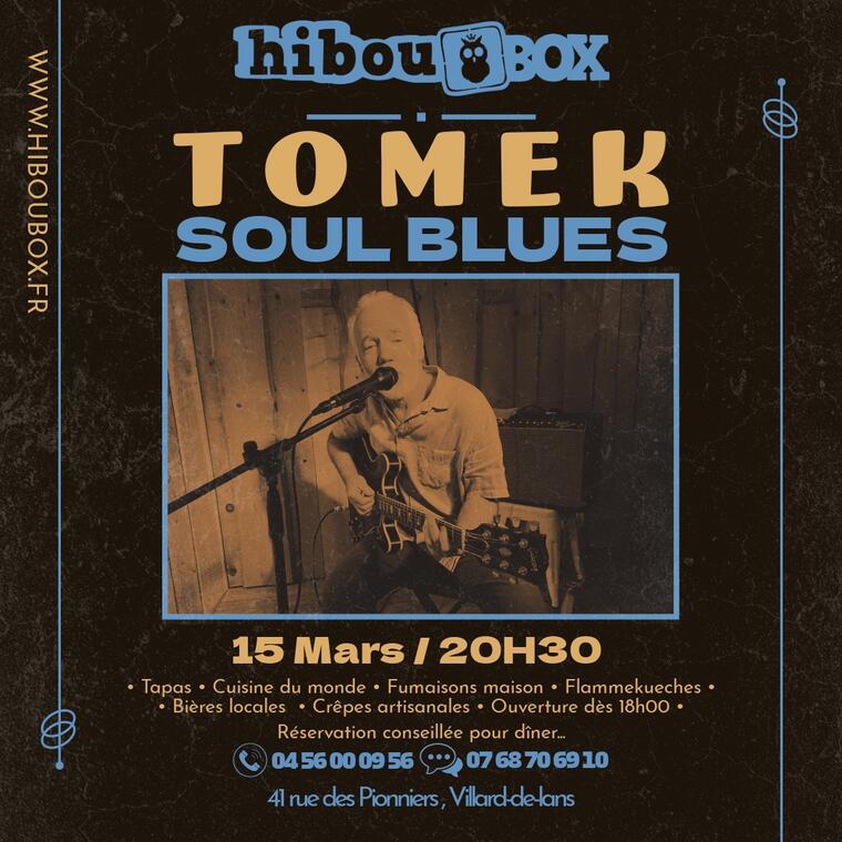 Concert Tomek Solo/ Soul Blues_Villard-de-Lans