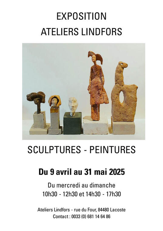 Affiche Ateliers Lindfors