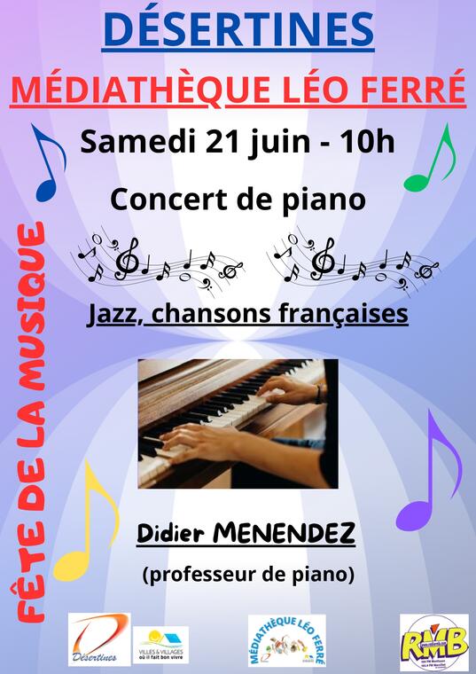 Concert de Didier Menendez_Désertines