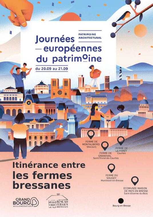 Ferme de la forêt - Journées européennes du patrimoine - Itinérance entre les fermes bressanes_Courtes