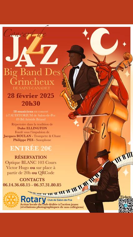 Concert de Jazz : Big Band des Grincheux_Salon-de-Provence