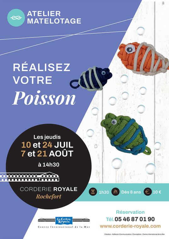 Atelier Matelotage : Poisson_Rochefort