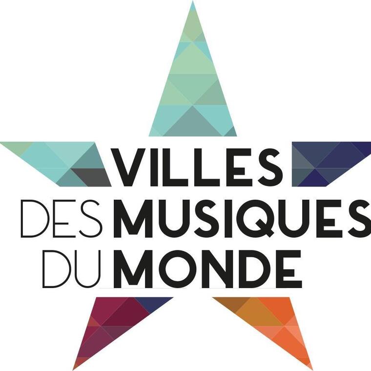 logo de l'assocaition Villes des Musiques du Monde