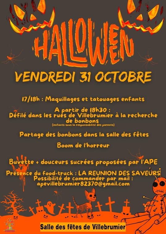Soirée Halloween_Villebrumier
