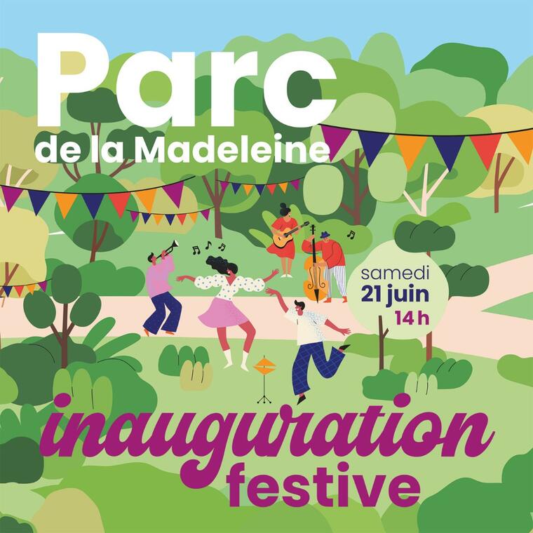 Visuel Inauguration festive du Parc de la Madeleine_Bourg-en-Bresse