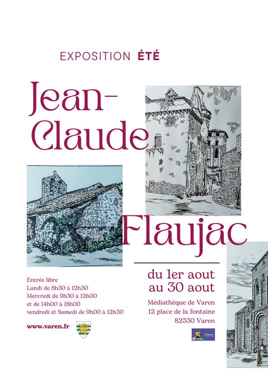 Exposition Jean-Claude Flaujac