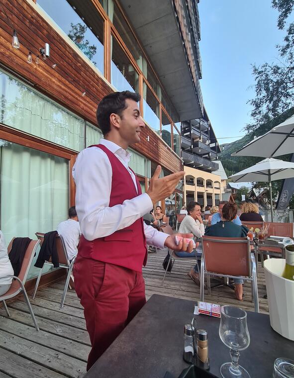 Close-up de Magie Restaurant Le Timberlodge_Oz-en-Oisans