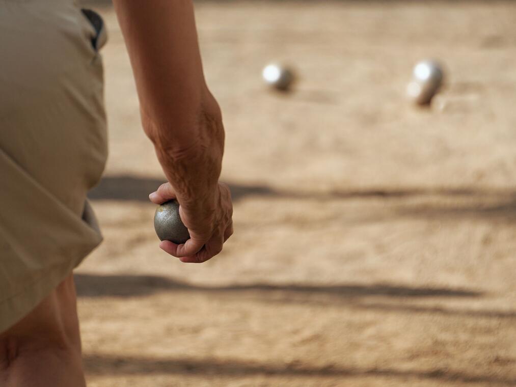 Concours de pétanque