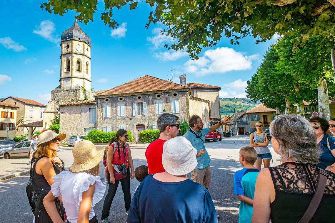 Visite du Mas d'Azil