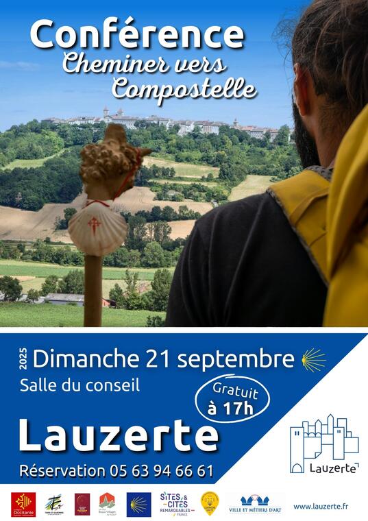 conférence St jacques de Compostelle lauzerte