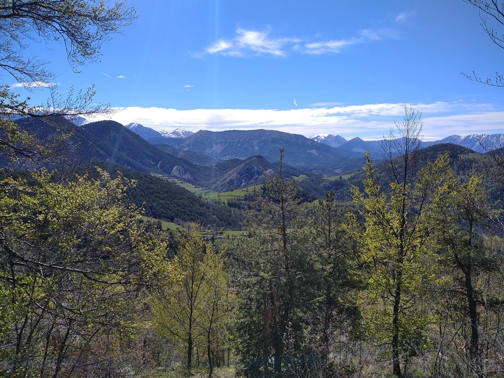 Tour de la colline du château