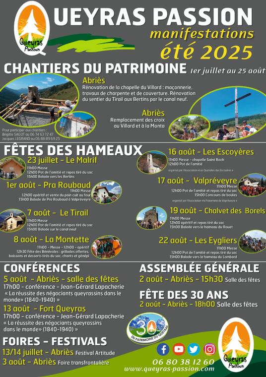 Fête du Hameau Chalvet des Borels_Château-Ville-Vieille