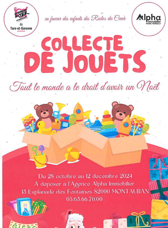 Collecte de Jouets