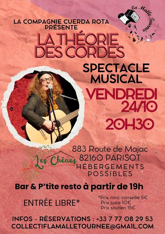 Affiche Théorie des Cordes
