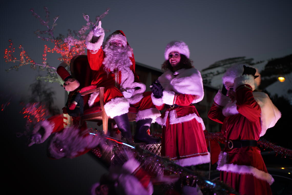 Parade du Père Noël_Les Deux Alpes