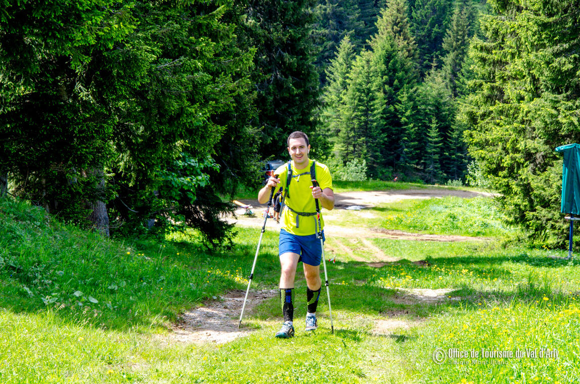 Parcours trail Le Char