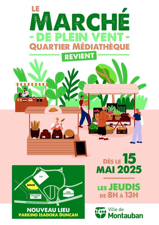 Marché du jeudi matin_Montauban