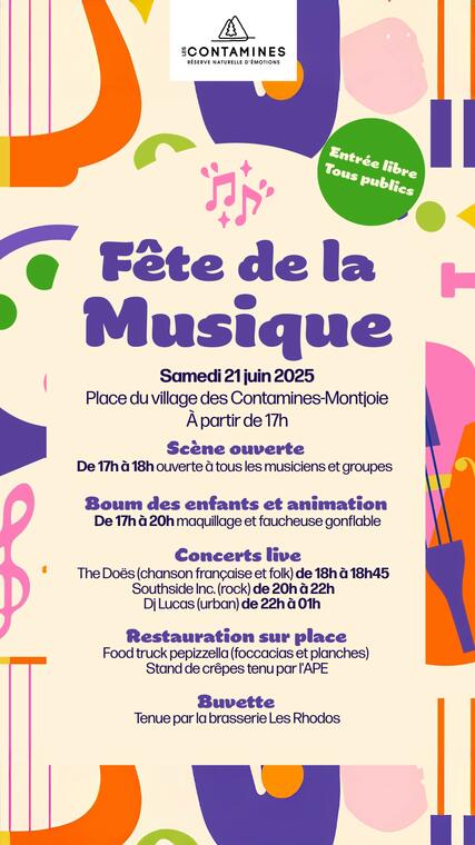 Fête de la musique aux Contamines !_Les Contamines-Montjoie