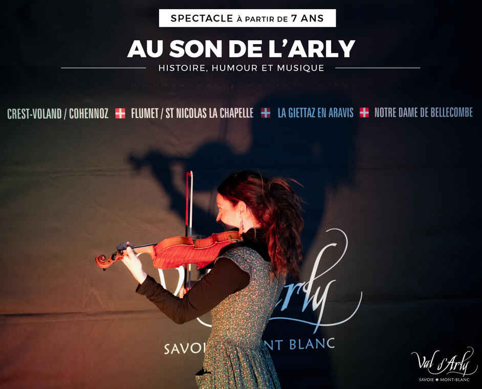 Spectacle Au Son de l'Arly avec la compagnie en Visite Simone